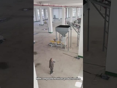 4TPH-Doppelroller-Granulator-Produktionslinie für Zusammengesetzte Düngemittel in Betrieb