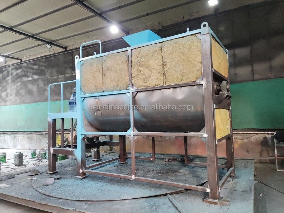 Organische Abfälle Hochtemperatur-Aerobic Fermentation Tank Organische Kompostmaschine 4-6 Stunden