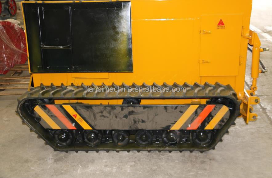 Kompostdüngermaschine für Tiermist Crawler-Typ Kompostdrehmaschine