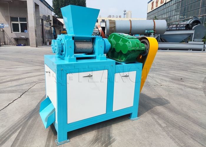 Produktionslinie für organische Düngermaschinen Doppelroller-Granulator
