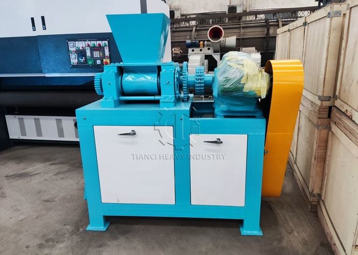 angepasster Doppelrollergranulator für die Produktion von NPK-Granulaten für chemische Düngemittel