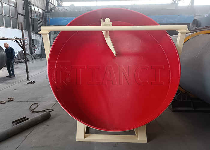 Organischer Düngemittelgranulator für Hühnerdüngerpulver mit einer Größe von 2-8 mm