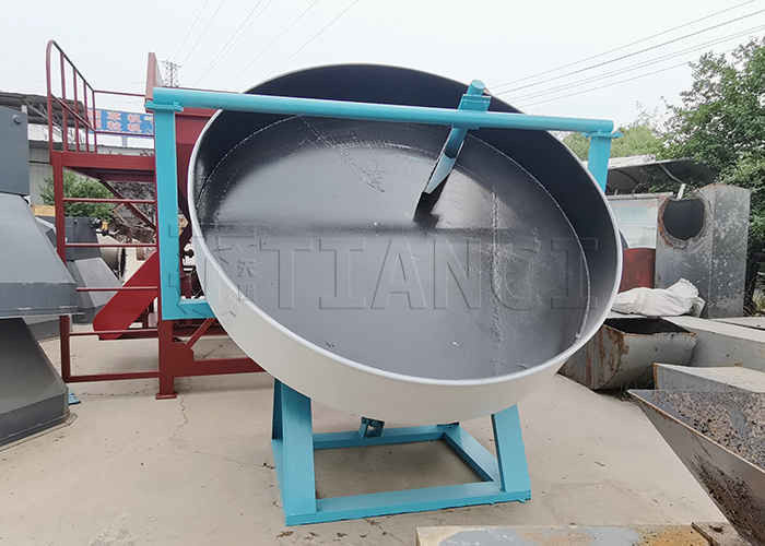 Eisenpulver zu Granulat Maschine Schebe organischer Dünger Granulator 0,5-6T/H