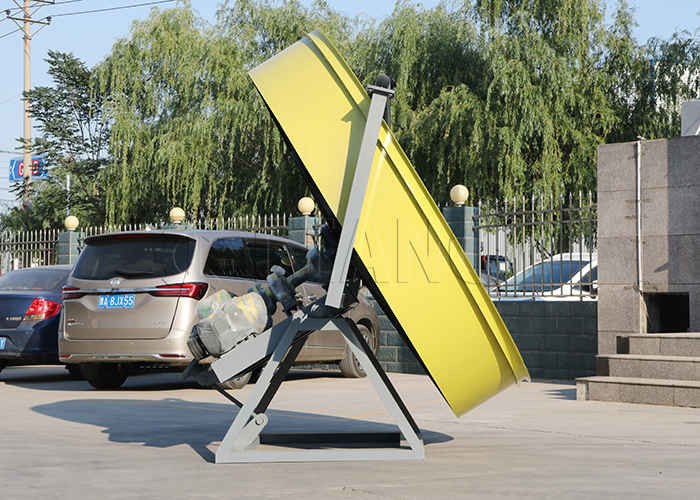 Granulator zur Unterstützung der kontinuierlichen Produktion von organischen und Mischdüngergranulaten