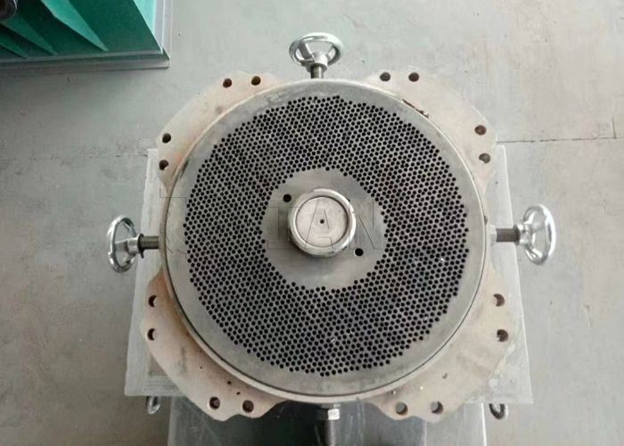 Produktionslinie für Granulate der Form von Platten Flat-die Press Granulation Line für die Großproduktion