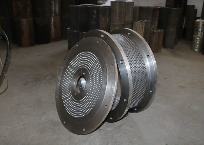 Granulationsrate 95% Graphitpulver Granulationsmaschine Ring Die Granulator 3,5-8 mm