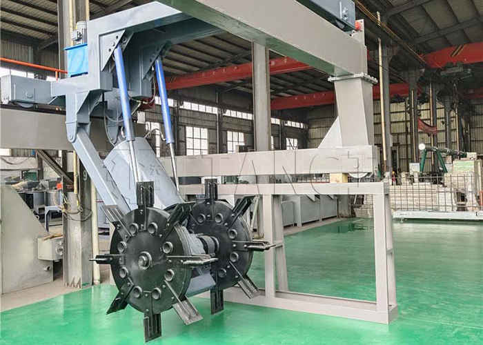 150-400 m3/h Kapazität organische Abfälle Kompost Turner Maschinenrad Art