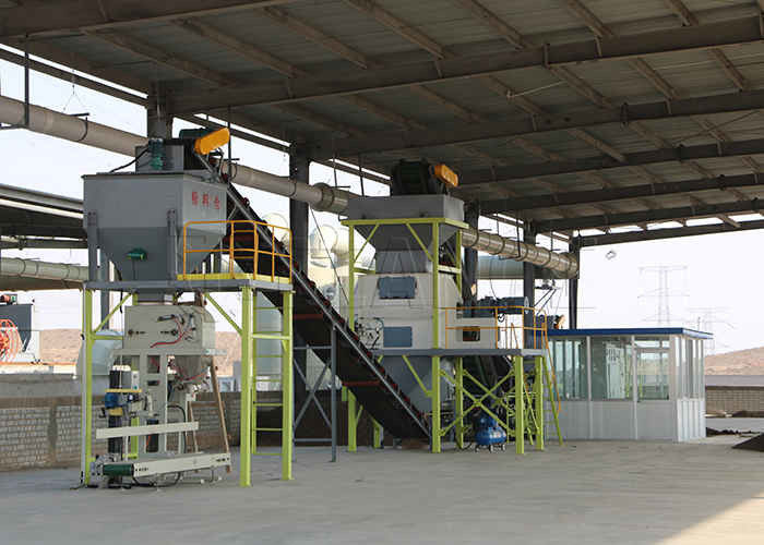 Produktionslinie für komponierte Düngemittel und Kompostpulver Produktionslinie für organische Düngemittel und -pulver