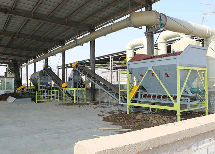 Produktion von Düngemittelpulver Produktion von Vieh- und Geflügeldünger Produktion von organischen Düngemitteln