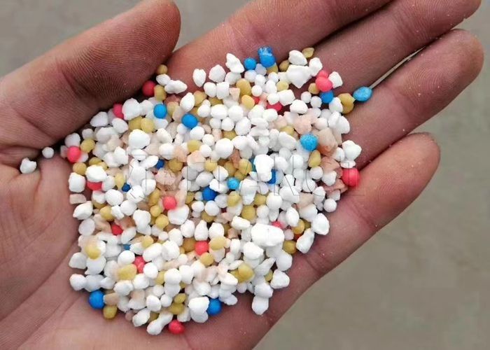 Produktionslinie für die Mischung von Granulaten mit Schwefelsäure-Dünger