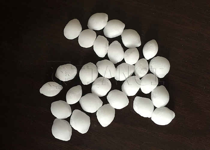 Granulatgröße 2-10 mm Zusammengesetzte Düngemittelherstellungslinie mit Doppelwalz-Extrusionsgranulator