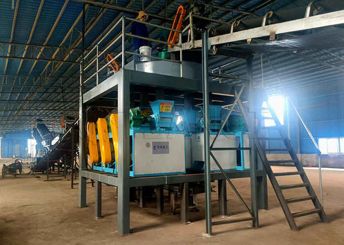 NPK Düngemittelherstellungsmaschine Verbunddüngemittel Granulator Rollen Granulator Produktionslinie
