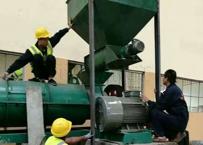 Fertigungsstraße für Düngemittel Granulationsanlagen Maschine zur Herstellung von Pellets für organische Düngemittel