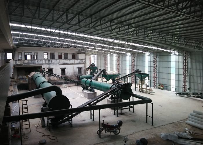 Fertigungsstraße für Düngemittel Granulationsanlagen Maschine zur Herstellung von Pellets für organische Düngemittel