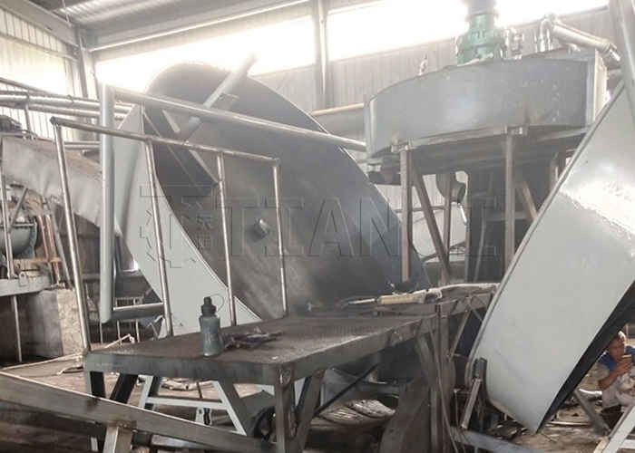 1-20T/H Tierdünger organischer Dünger Granulationslinie Scheibengranulator für organische Abfälle