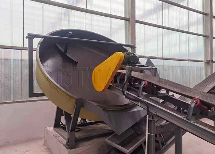 1-20T/H Tierdünger organischer Dünger Granulationslinie Scheibengranulator für organische Abfälle