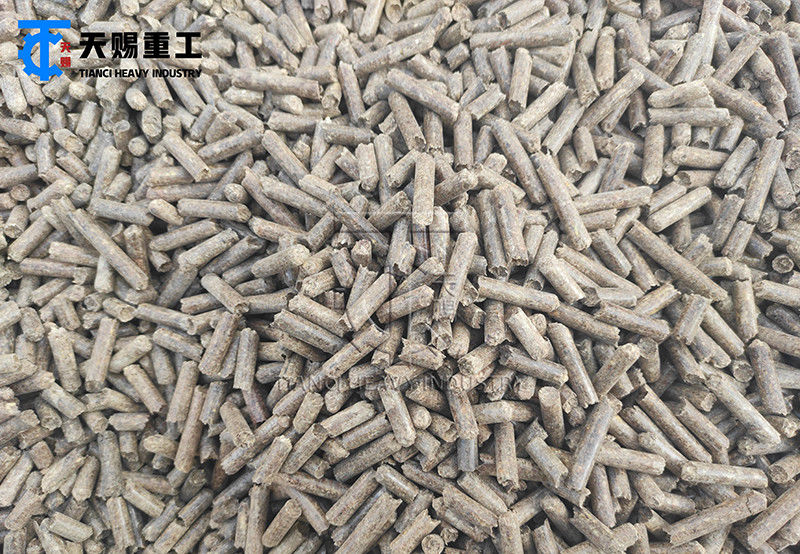 Produktionslinie für organische Düngemittel Granulat Kuhdünger Kompost Granulator Biomasse Flat Die Produktionslinie