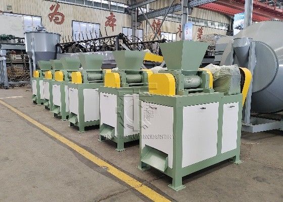 NPK Düngemittel Granulationsmaschine Lieferant fortgeschrittener Doppelroller Granulator