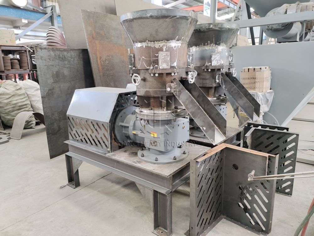 Flat Die Düngemittel Granulator 95% Granulationsrate zur Herstellung von organischen Pellet