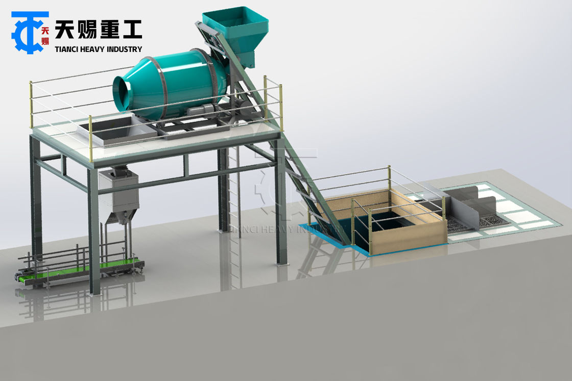 Produktionslinie für organische Düngemittel Produktionslinie für zusammengesetzte Düngemittel NPK Produktionslinie Produktionslinie für gemischte Düngemittel