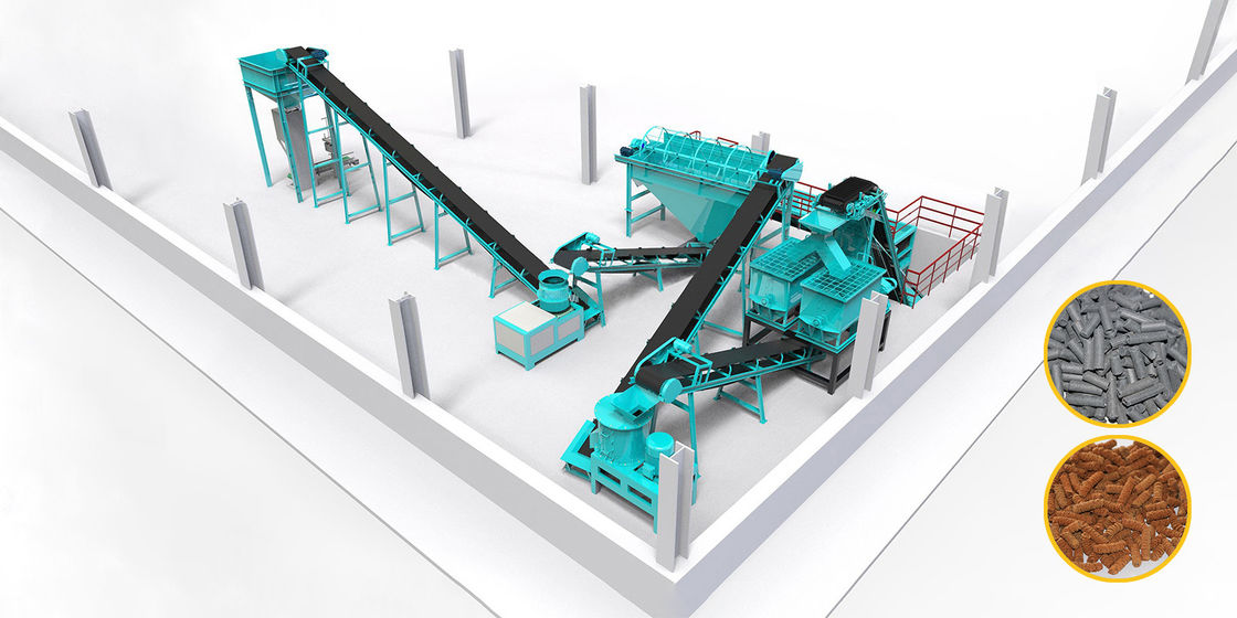 Produktionslinie für Bentonitgranulatoren