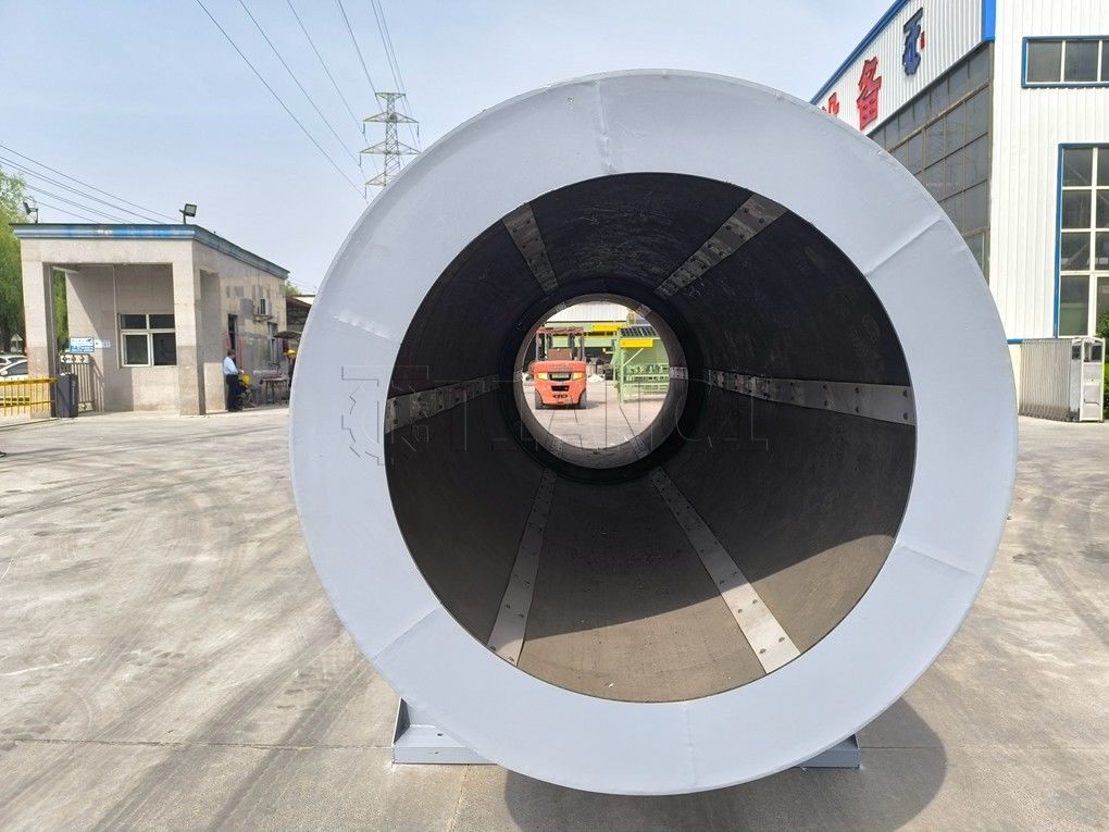 Large Capacity Compound Fertilizer Powder Granulation Machine Rotary Drum Granulator Production Line