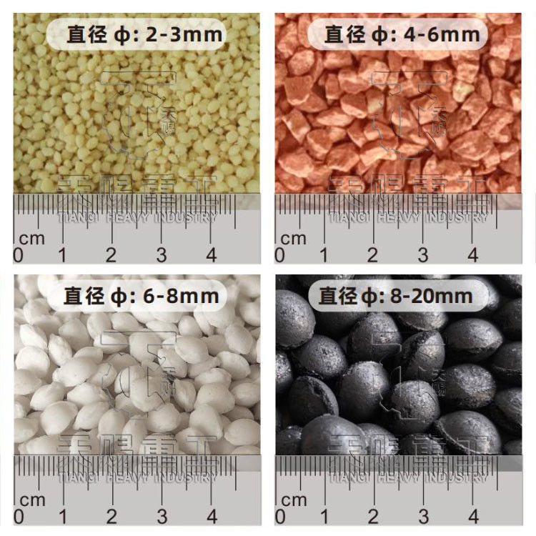Dry Roll Press Granulator Maschine für Sulfat von Kalium und Granulat Größe 2-30mm mit Dünger Granulator