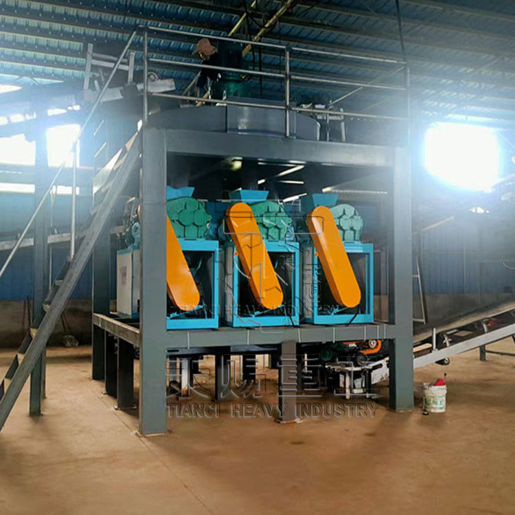 NPK Düngemittel Granulationsmaschine Lieferant fortgeschrittener Doppelroller Granulator