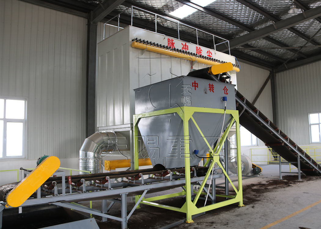 3000-5000t/year Annual Output Cylindrical Pellet Pelletizing Line with Design and 95% Granulation Ratio