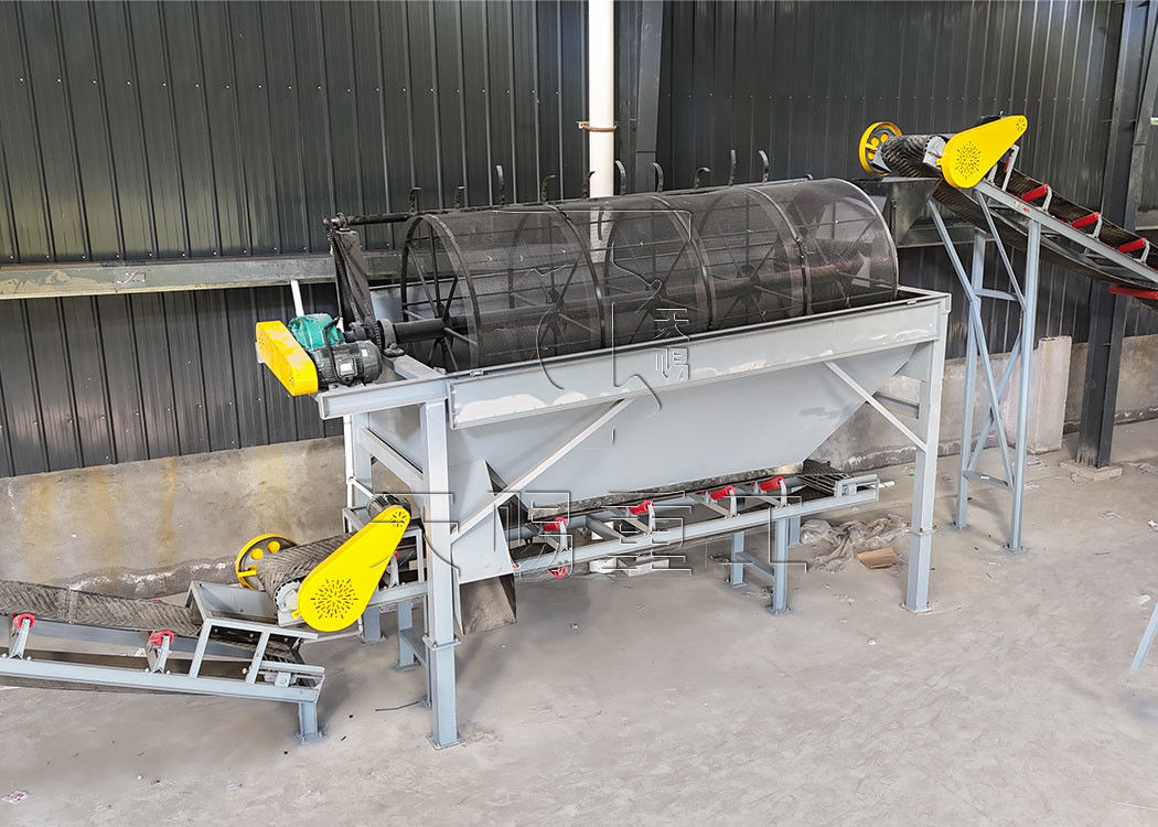 Einfache kleine organische Düngemittel-Produktionslinie komplette Ausrüstungssatz Torf Boden Huminsäure Düngemittel-Produktionslinie