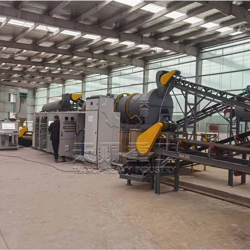 NPK-Dünger-Produktionslinie durch Extrusionsgranulation mit einem Walzpressegranulator