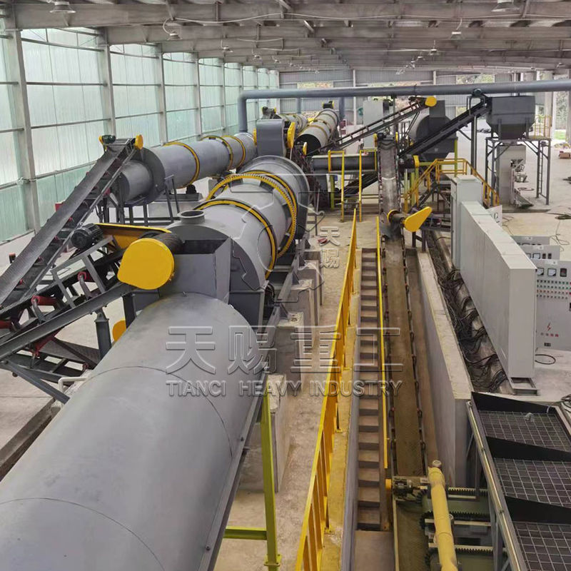 NPK-Dünger-Produktionslinie durch Extrusionsgranulation mit einem Walzpressegranulator