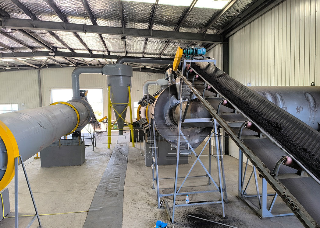 NPK-Compounddünger Produktionsanlage Granulierlinie für organisch-anorganische Granulate