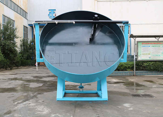 1-6T/h NPK Düngemittel-Pellet-Maschine Scheibendüngemittel-Granulator mit 95% Granulationsrate